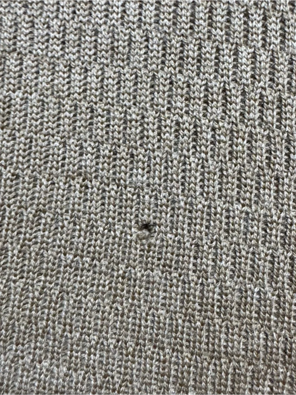 Banana Republic Sweater Mens Large Brown Long Sleeve Extra Fine Merino Wool NEW